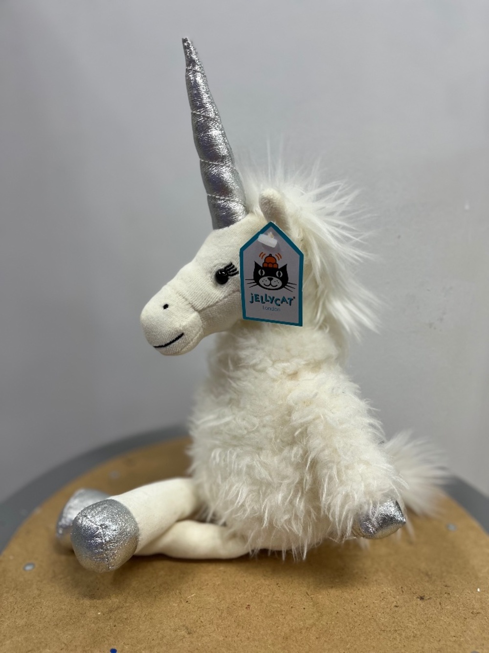 NWT Jellycat London Pearl Unicorn 15"  *RETIRED*  rare stuffed animal plush toy